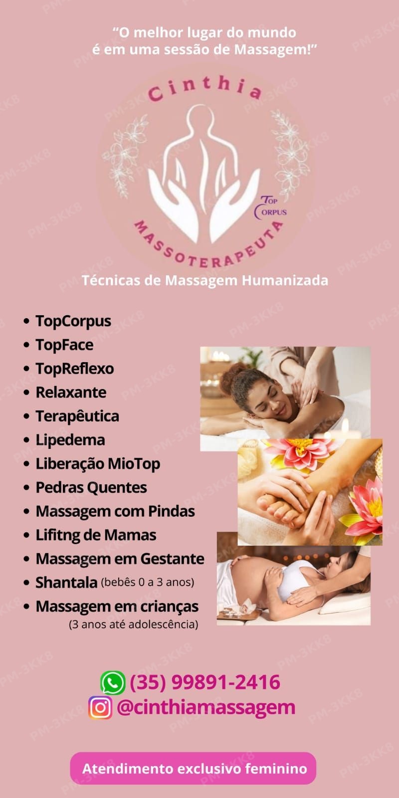 Foto 1 do estúdio de Cinthia Massagem